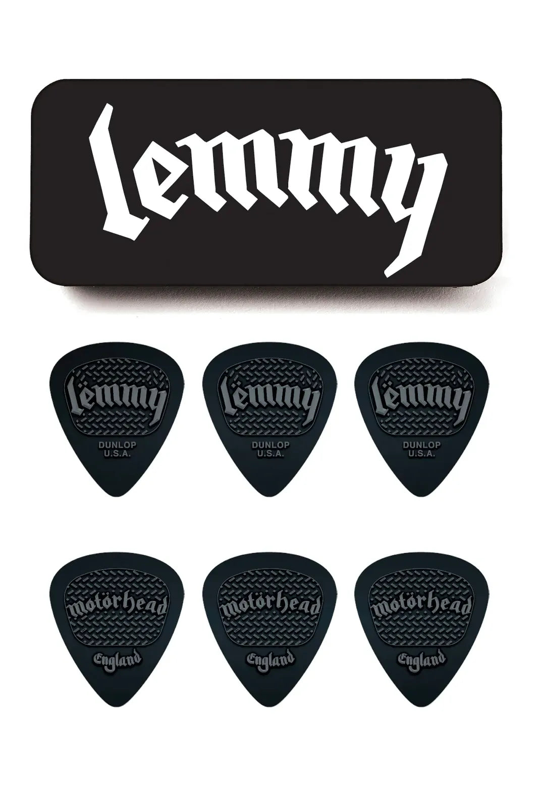 Jim Dunlop Motorhead Lemmy Pick Tin 1.14mm - Collectors Series