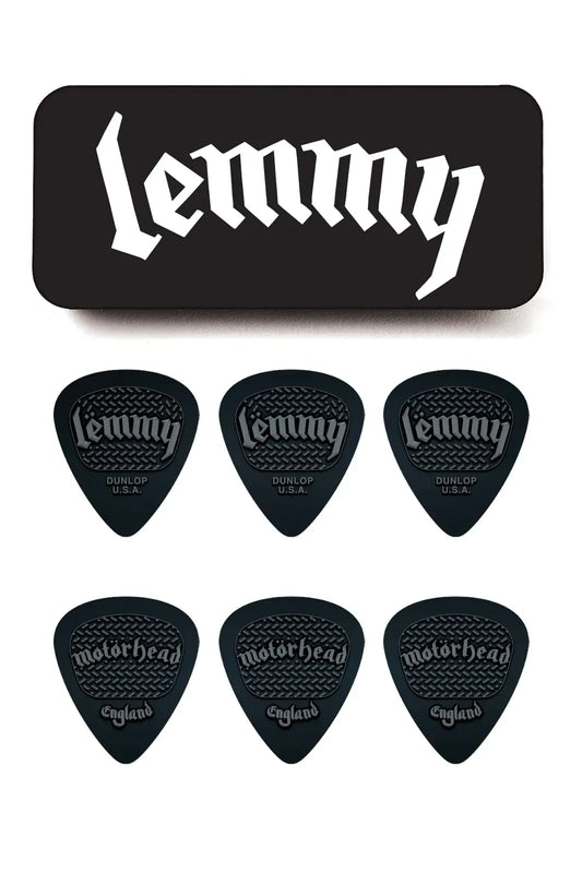 Jim Dunlop Motorhead Lemmy Pick Tin 1.14mm - Collectors Series