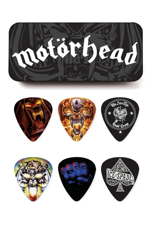 Jim Dunlop Motorhead Pick Tin Album Art .73mm - Collectors Series