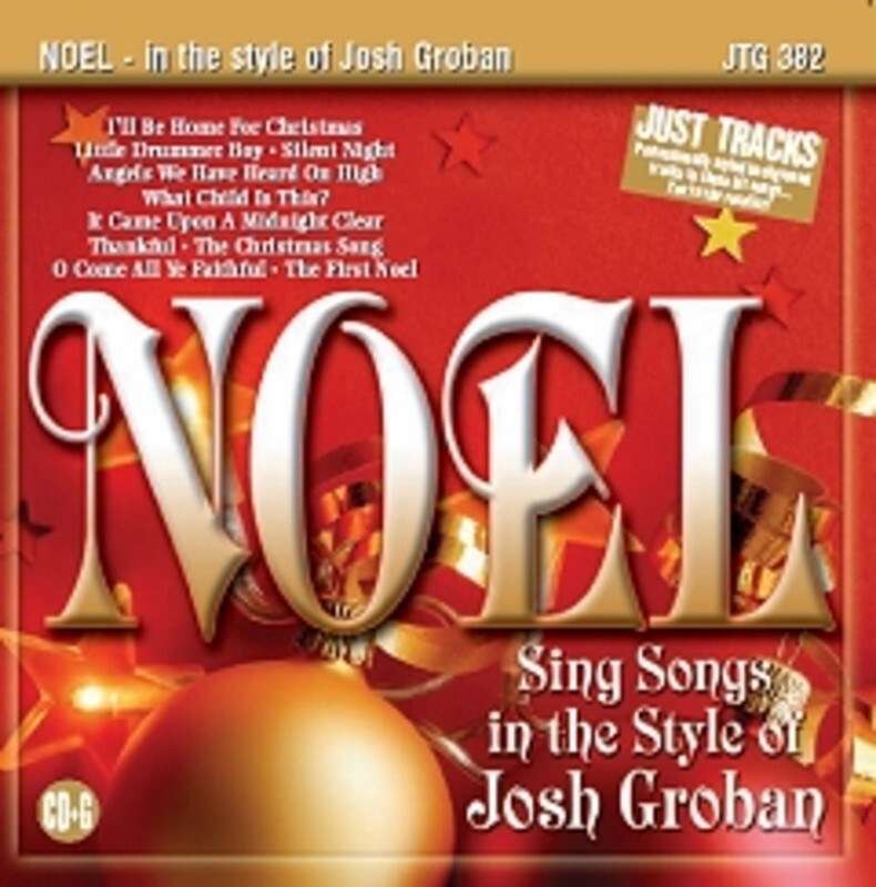 Sing The Hits Noel In Style Of Josh Groban JTG