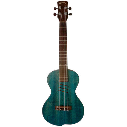 Kealoha JU-Series Concert Ukulele with Offset Design, Stained Ocean Blue
