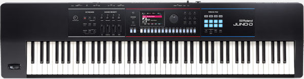 ROLAND JUNO-D Synthesizer - 88-Key Portable Keyboard with Pro-Grade Sound Engine and 8-Track Sequencer