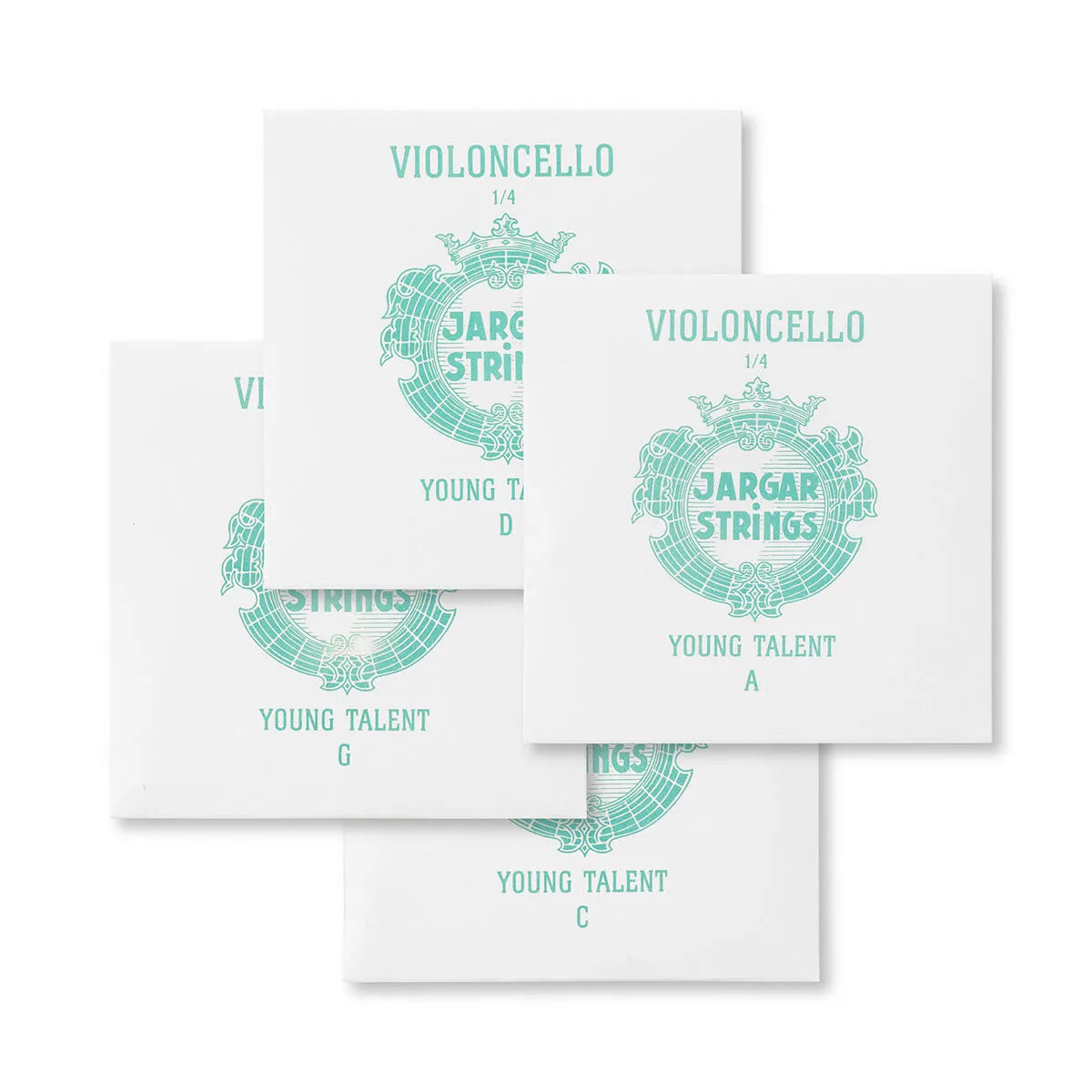 Jargar Young Talent Cello 1/4 Medium String Set JYT400.1/4 — view 3
