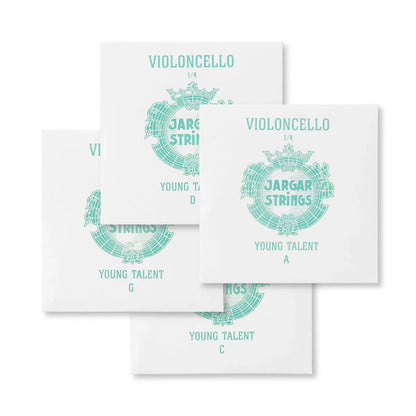 Jargar Young Talent Cello 1/4 Medium String Set JYT400.1/4 — view 3