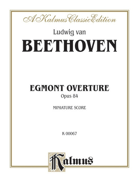 Egmont Overture Op 84 Orch Gr 3-4