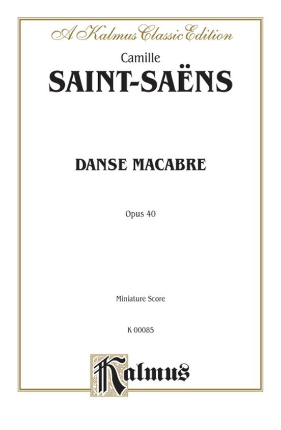 Danse Macabre Study Score