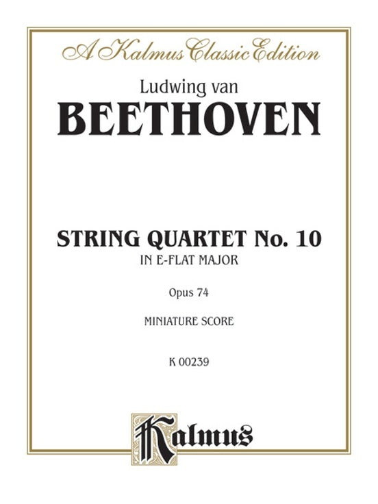 String Quartet Op 74 Orch Grade 3-4 Chamber Sheet Music