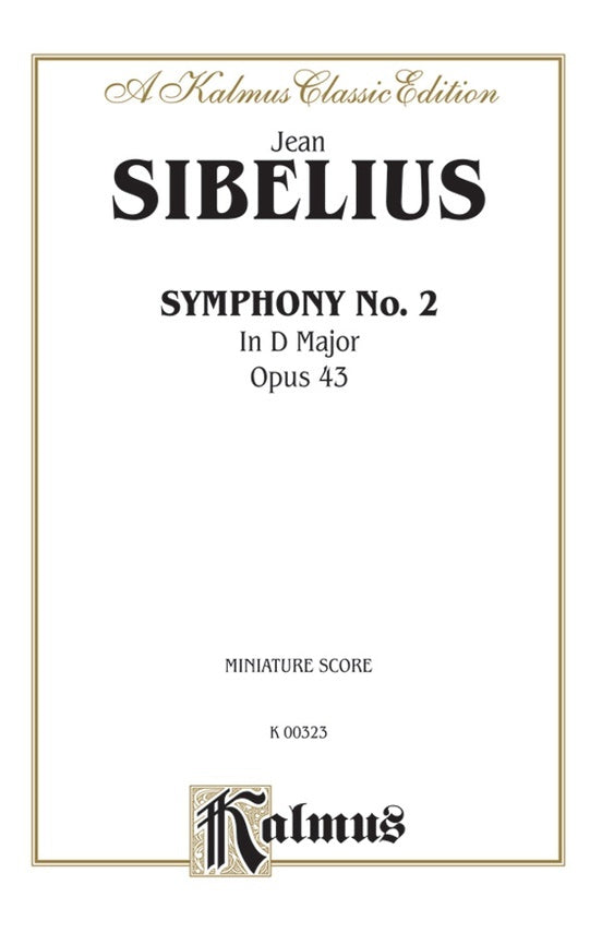 Symphony No 2 Miniscore - Full Orchestra Sheet Music