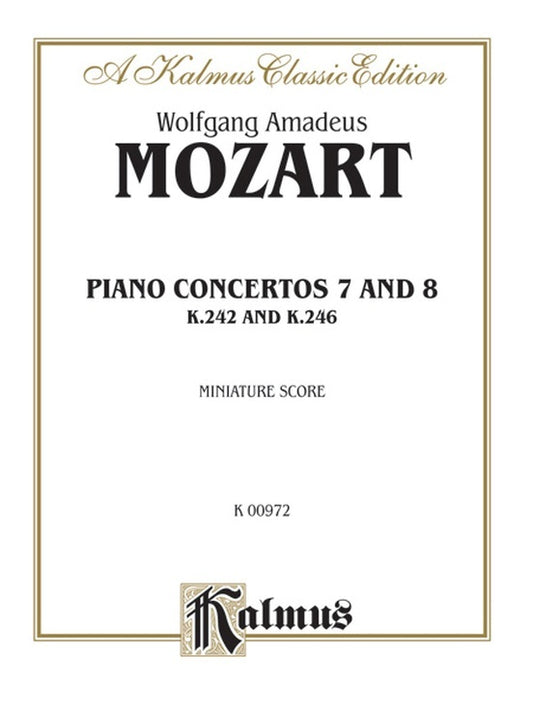 Piano Concertos No 7 & 8