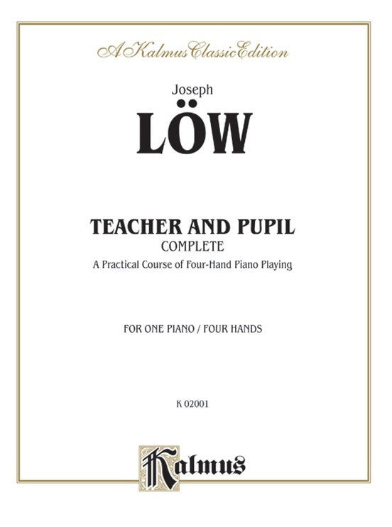 Teacher and Pupil Complete Piano Sheet Music