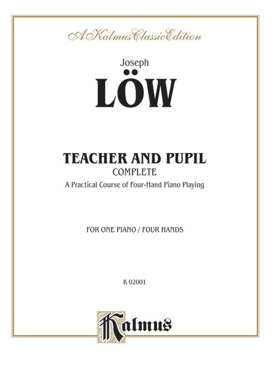 Teacher and Pupil Complete Piano Sheet Music