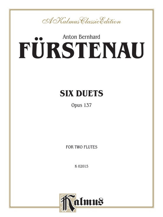 Fuerstenau 6 Duets 2 Flutes