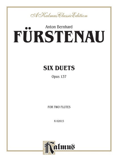 Fuerstenau 6 Duets 2 Flutes