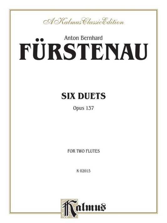 Fuerstenau 6 Duets 2 Flutes