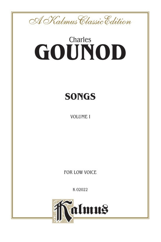 Gounod Songs Book 1 Low