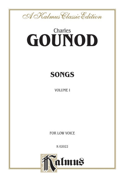 Gounod Songs Book 1 Low