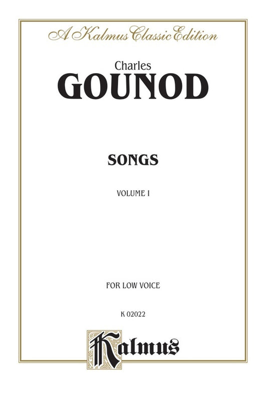 Gounod Songs Book 1 Low