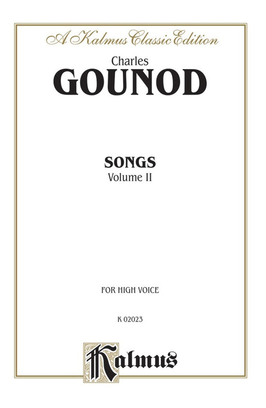 Gounod Songs Book 2 High