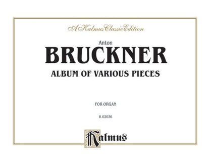 Album of Various Pieces for Piano and Organ Sheet Music