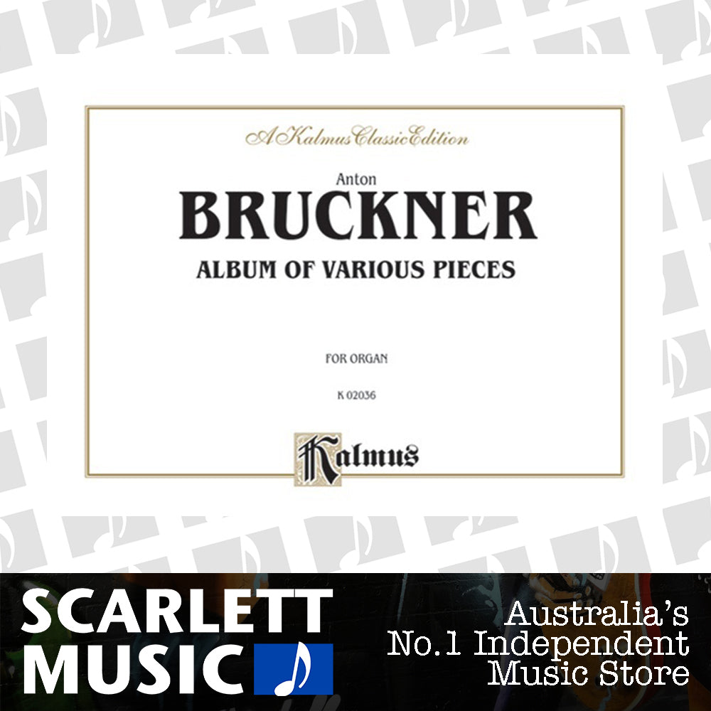 Album of Various Pieces for Piano and Organ Sheet Music — view 2