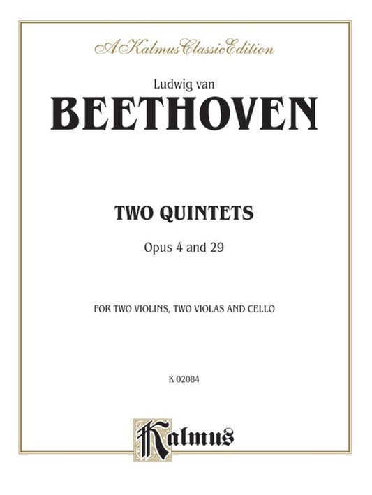 String Quintets 2 Chamber Sheet Music
