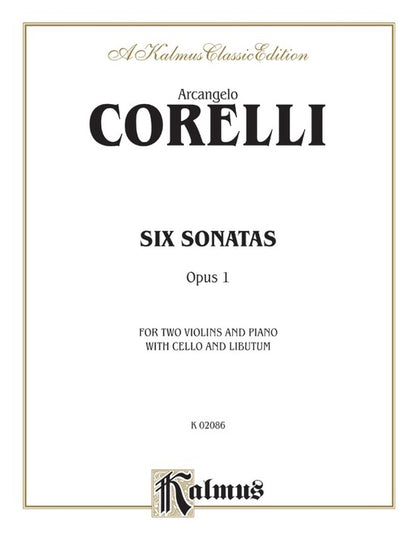 Sonatas 6 for 2 Violins Sheet Music