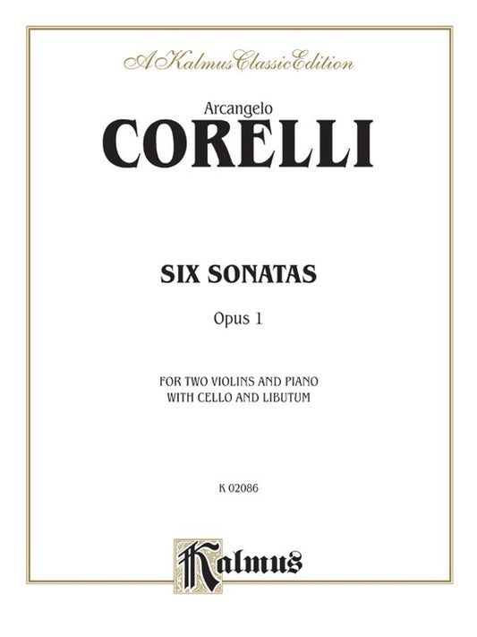 Sonatas 6 for 2 Violins Sheet Music