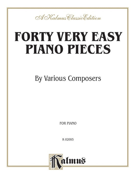 Easy Piano Pieces 40