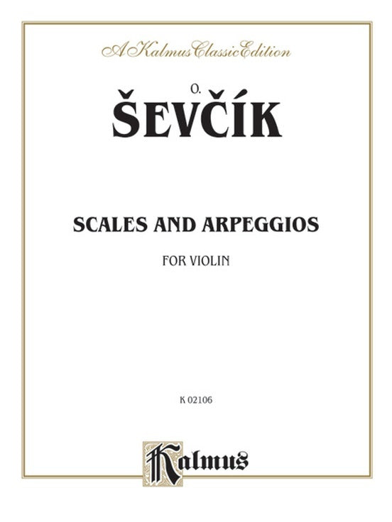 Sevcik For Violin