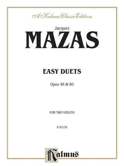 Easy Duets For 2 Violins Op40/60