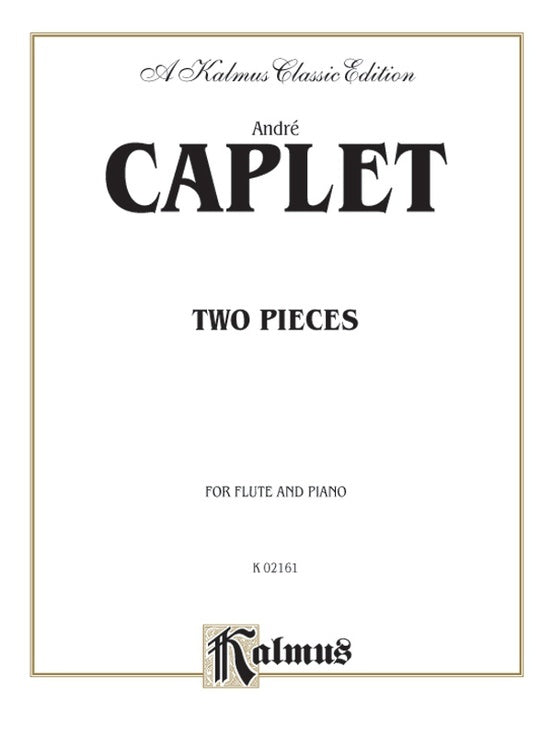 Pieces 2 For Fl/Piano