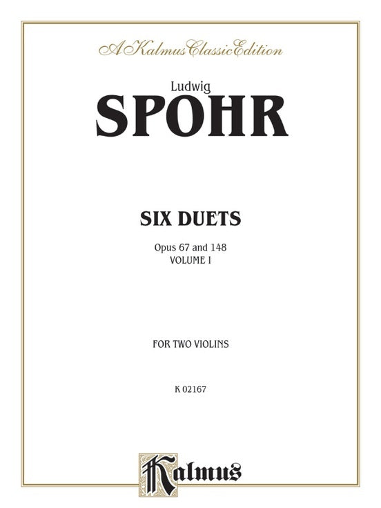 6 Duets Book 1 for 2 Violins