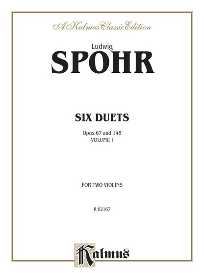 6 Duets Book 1 for 2 Violins