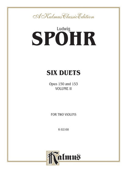 6 Duets Book 2 for 2 Violins