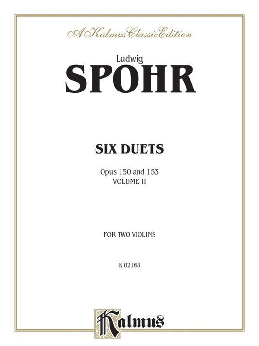 6 Duets Book 2 for 2 Violins