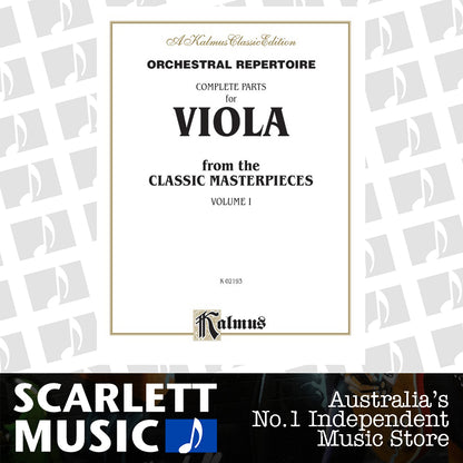 Orchestral Repertoire For Viola Book 1 — view 2