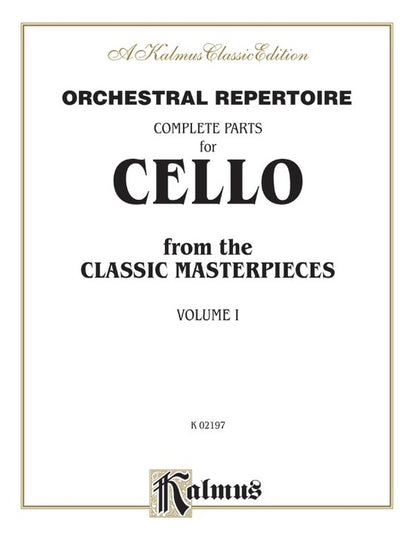 Cello Masterpieces Book 1