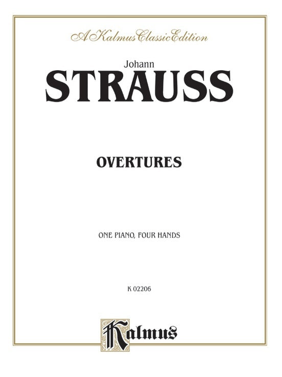 Overtures One Pianofour Hands