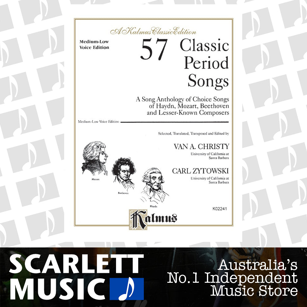 Classic Period Songs 57 Med/Low — view 2