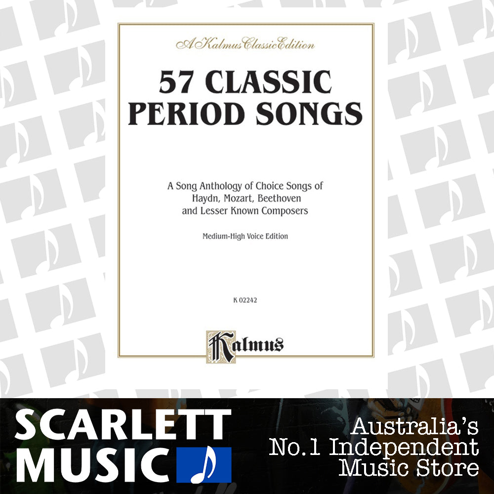 Classic Period Songs 57 Med/High — view 2