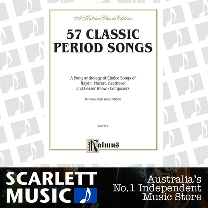 Classic Period Songs 57 Med/High — view 2