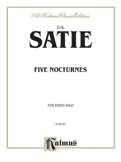 Kalmus Five Nocturnes Piano
