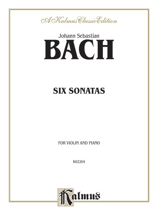 Sonatas 6 for Violin and Piano Sheet Music