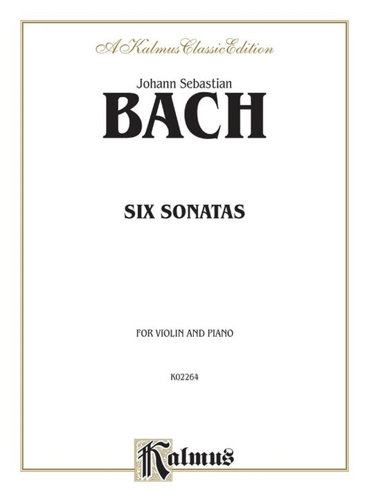 Sonatas 6 for Violin and Piano Sheet Music