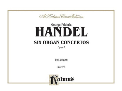 Organ Concertos 6 Op 7