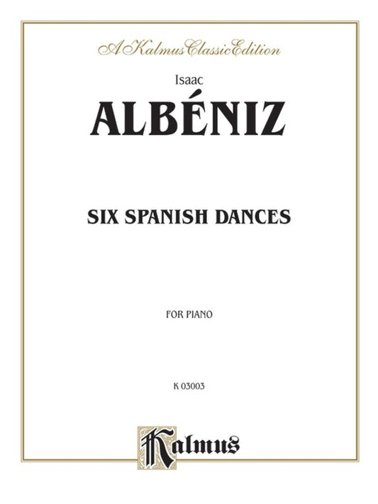 Six Spanish Dances Piano Sheet Music