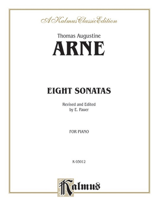 Eight Sonatas for Harpsichord Sheet Music