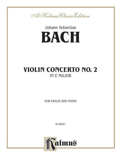 Violin Concerto E Sheet Music