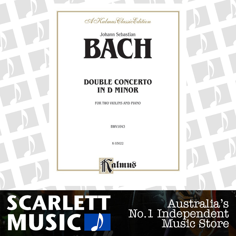 Concerto BWV1043 D Min 2 Violin/Piano — view 2