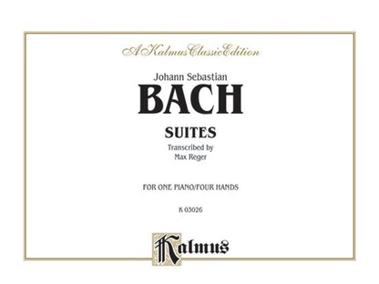 Bach Suites for Piano Duet Sheet Music
